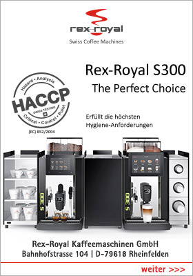 Kaffeevollautomat - Rex Royal - Hersteller-Anzeige