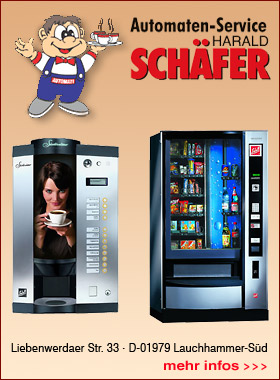 Kaffeeautomat mieten - weiter zu Automatenservice Harald Schäfer