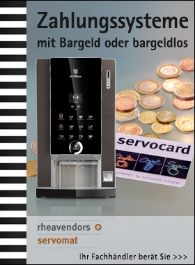 Zahlungssystem für Kaffeevollautomaten - servomat steigler