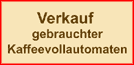 Logo von «Verkauf - Gebrauchte Kaffeevollautomaten»