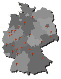CULTINO-Partner im Bundesgebiet CULTINO-Partner in Deutschland