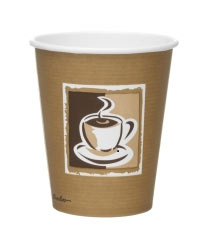Caffe Premium Hot Cups FLO - Papier-Automatenbecher