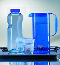 Ausgabe in Becher, Glas, Karaffe/Wasserkrug angepasste Wassermenge für Becher, Glas, Karaffe/Wasserkrug