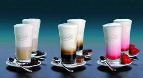 Verfeinern und variieren mit Lattino Lattino - kalter Milchschaum