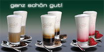 Verfeinern und variieren mit Lattino Lattino - kalter Milchschaum
